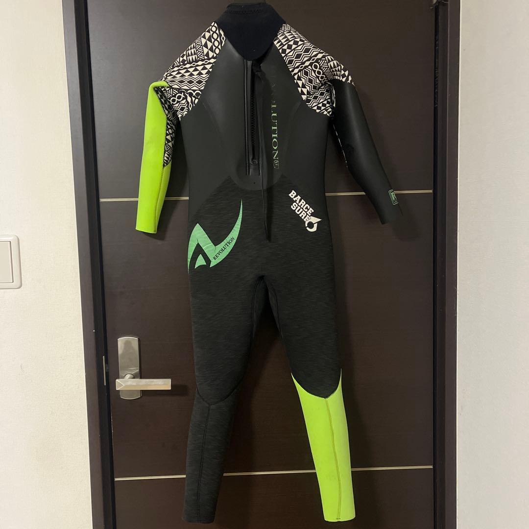 REVOLUTION フルスーツ ウェットスーツ キッズセミドライ