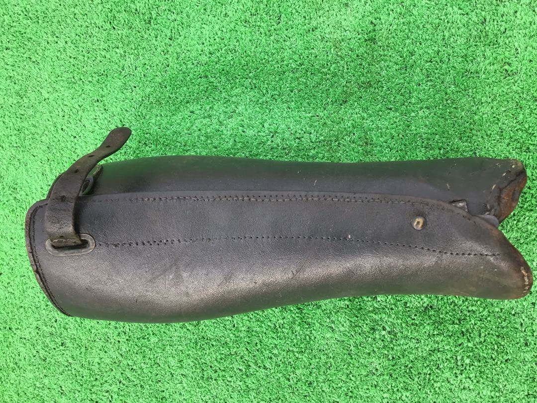 ドイツ軍③ WW2 革製ゲートル 実物