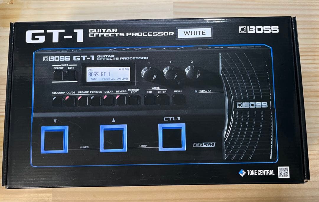 BOSS GT-1 White 限定カラー