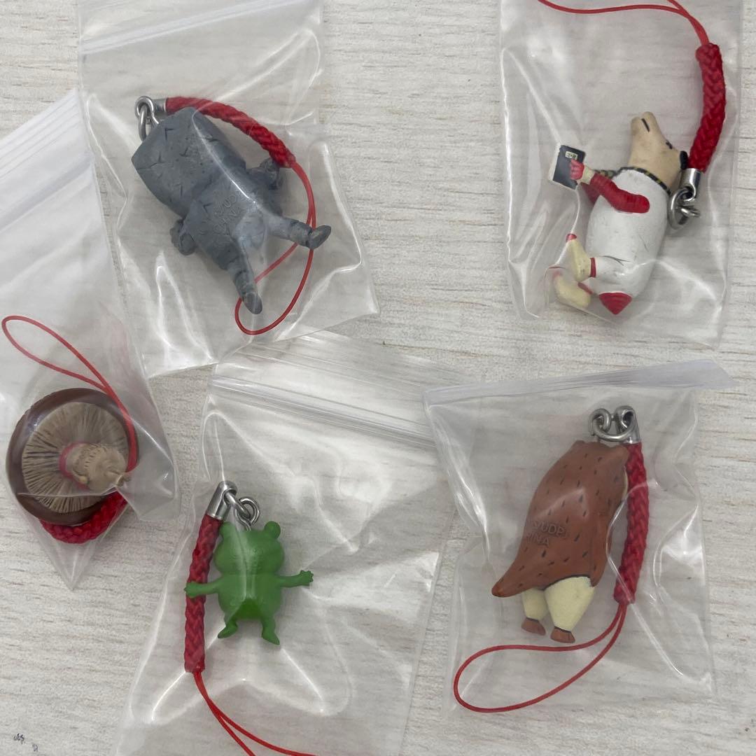希少　感染るんです　ストラップ　極美品　5個セット