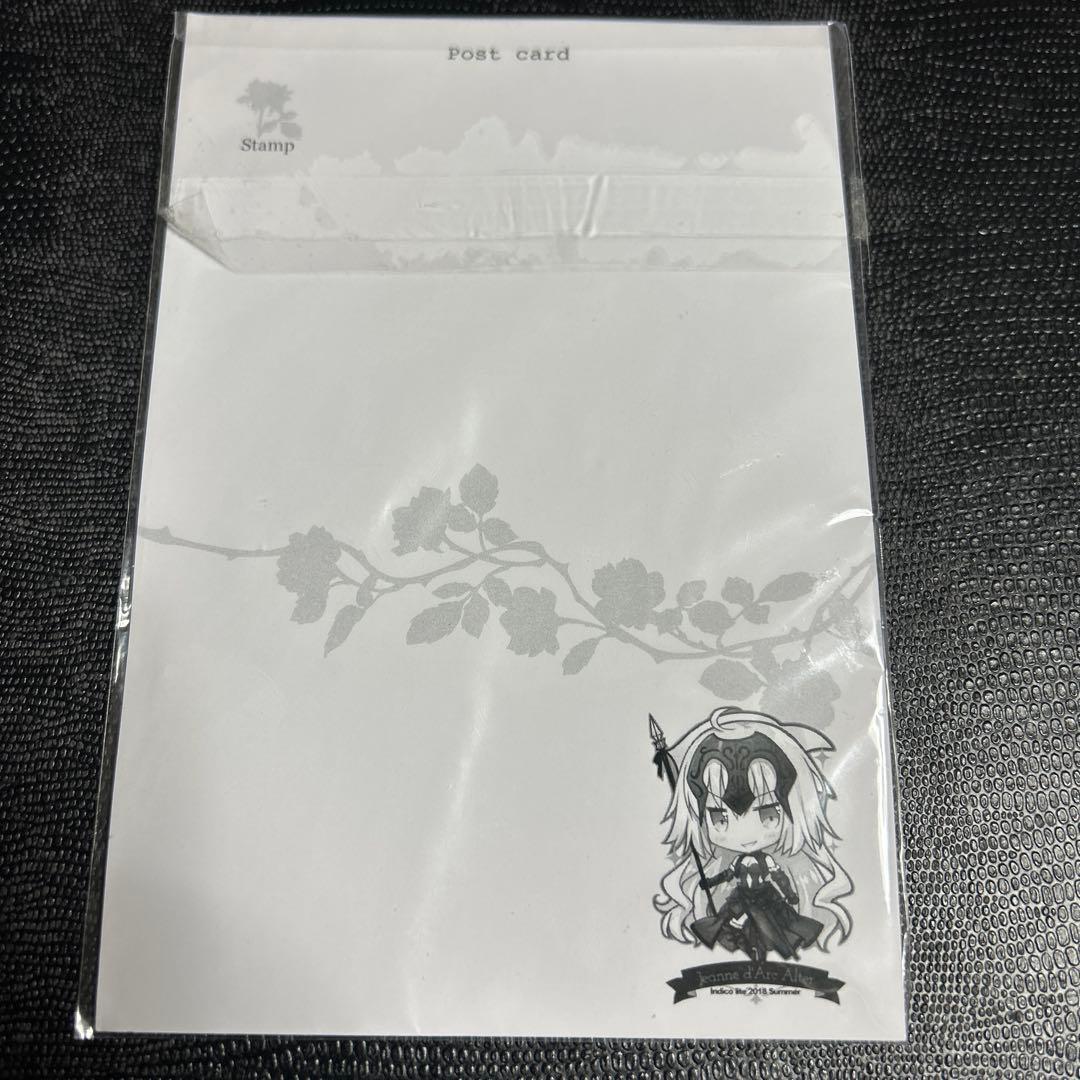 激レア 限定　fate ジャンヌ・ダルク　オルタ　アクキー　ポストカード