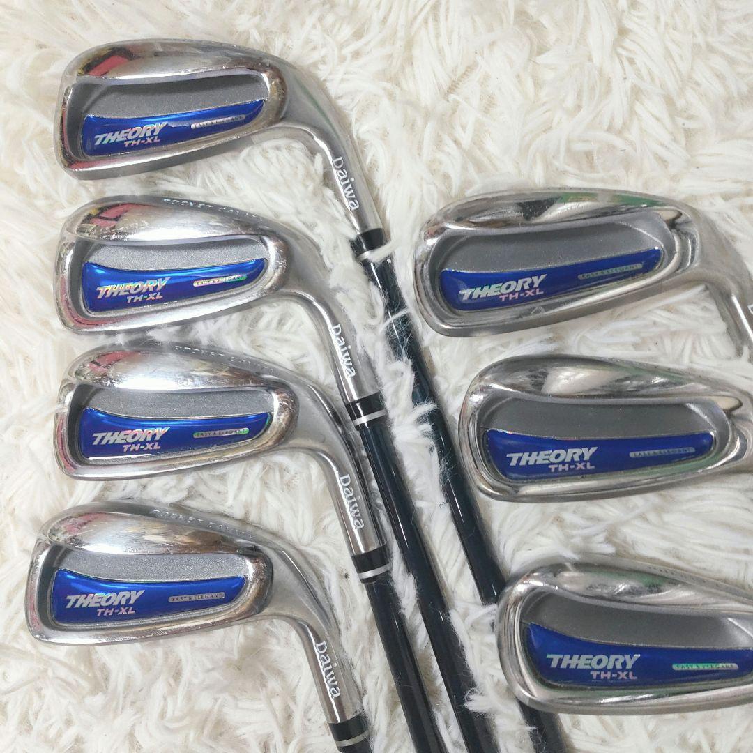 美品 SPALDING & Daiwa THEORY レディースゴルフ9本セット