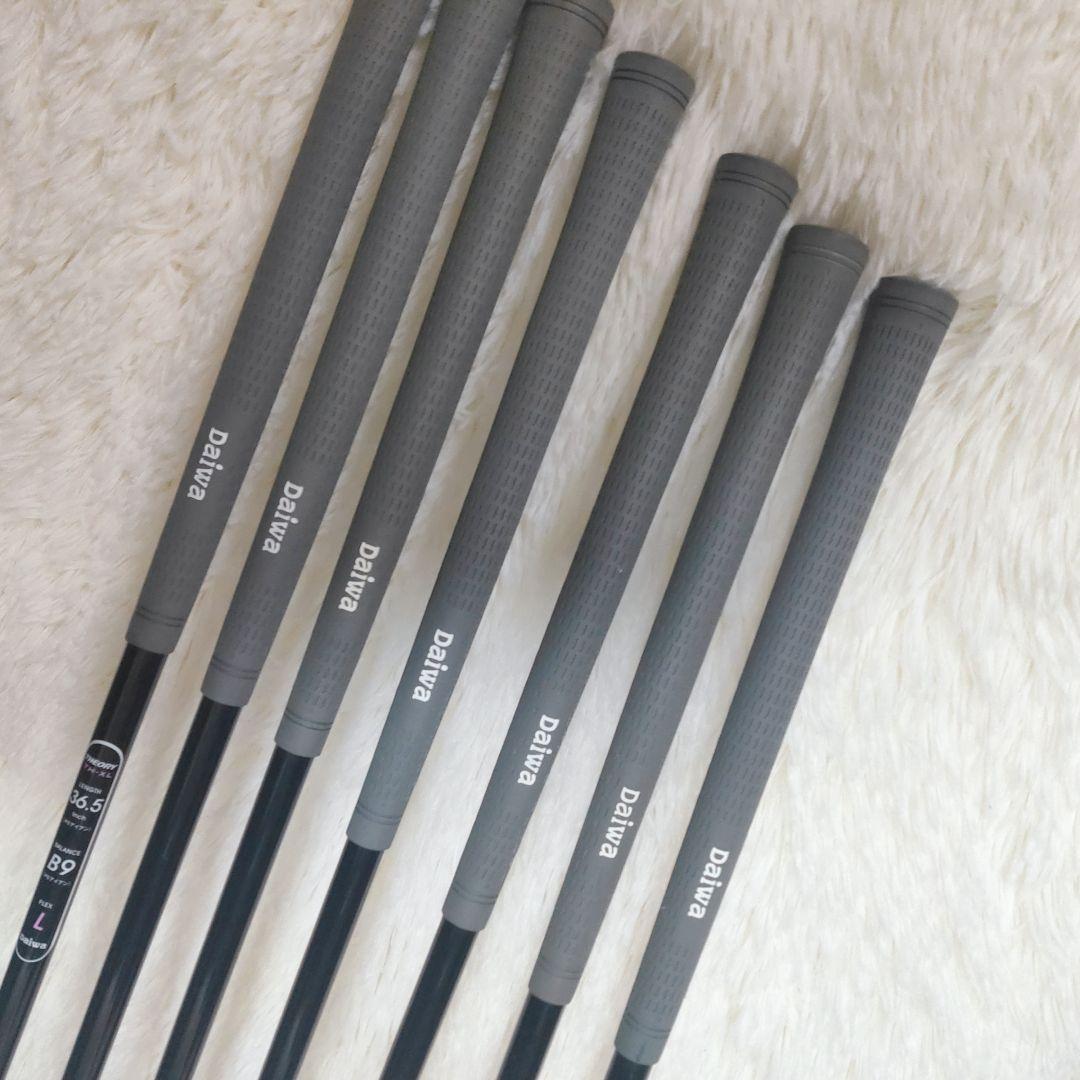 美品 SPALDING & Daiwa THEORY レディースゴルフ9本セット