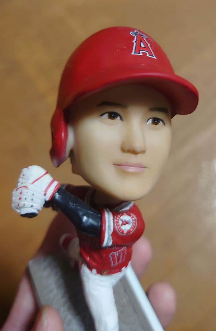 大谷翔平ボブルヘッドとトラウトフィギュアセット