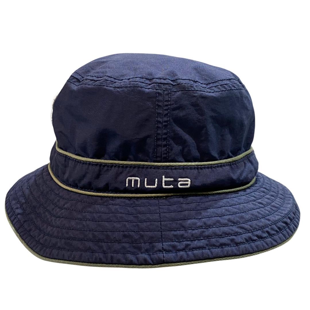 ムータ マリン MUTA MARINE 裏メッシュ バケットハット ネイビー