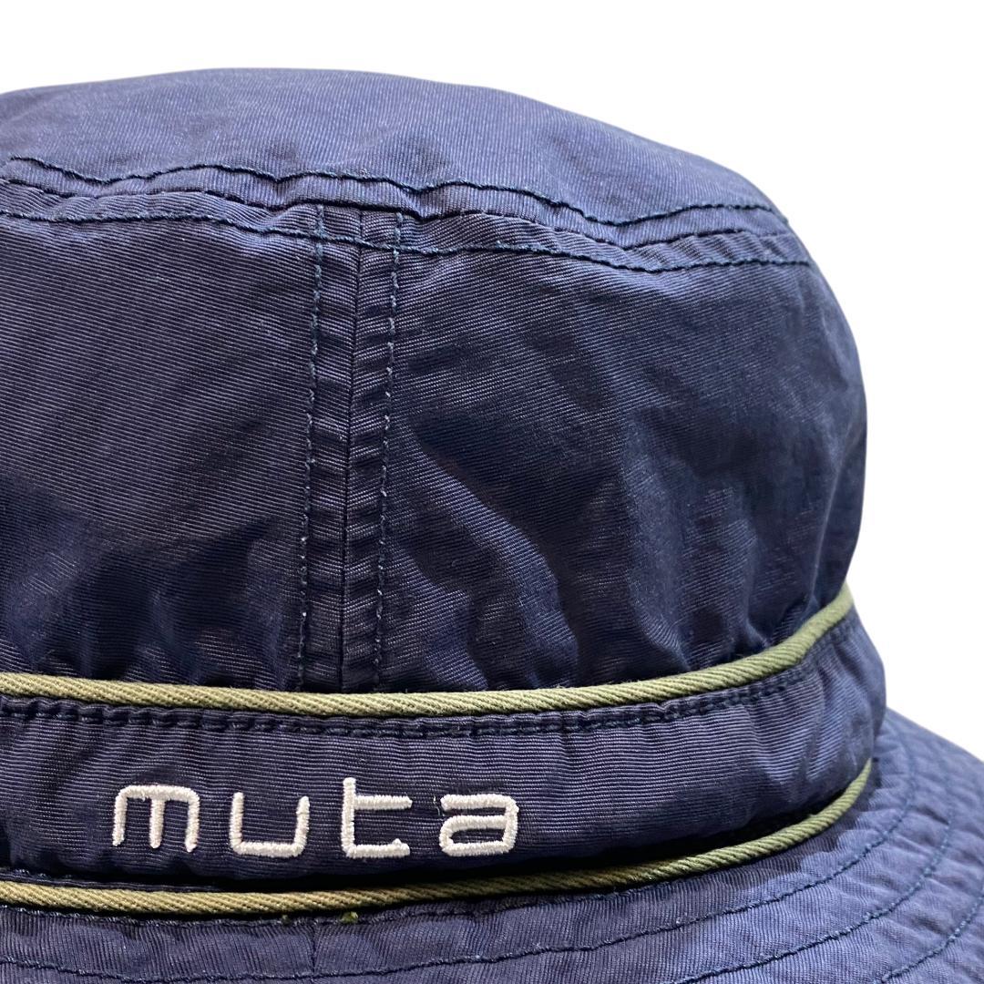 ムータ マリン MUTA MARINE 裏メッシュ バケットハット ネイビー