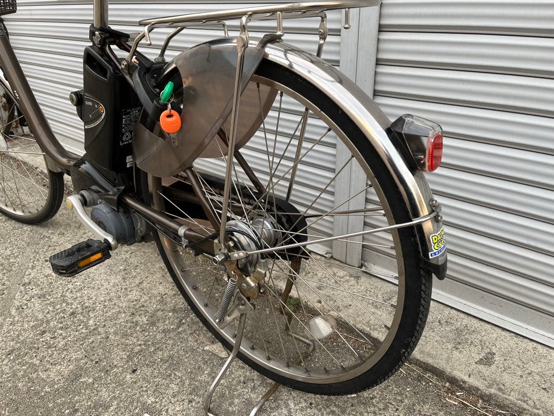 電動アシスト24型自転車 ビビDX24 BE-END433T2色チョコブラウン