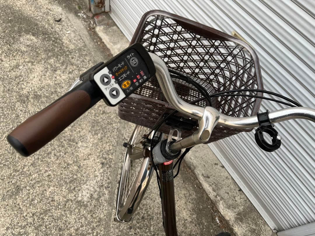電動アシスト24型自転車 ビビDX24 BE-END433T2色チョコブラウン