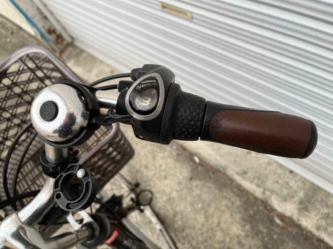 電動アシスト24型自転車 ビビDX24 BE-END433T2色チョコブラウン