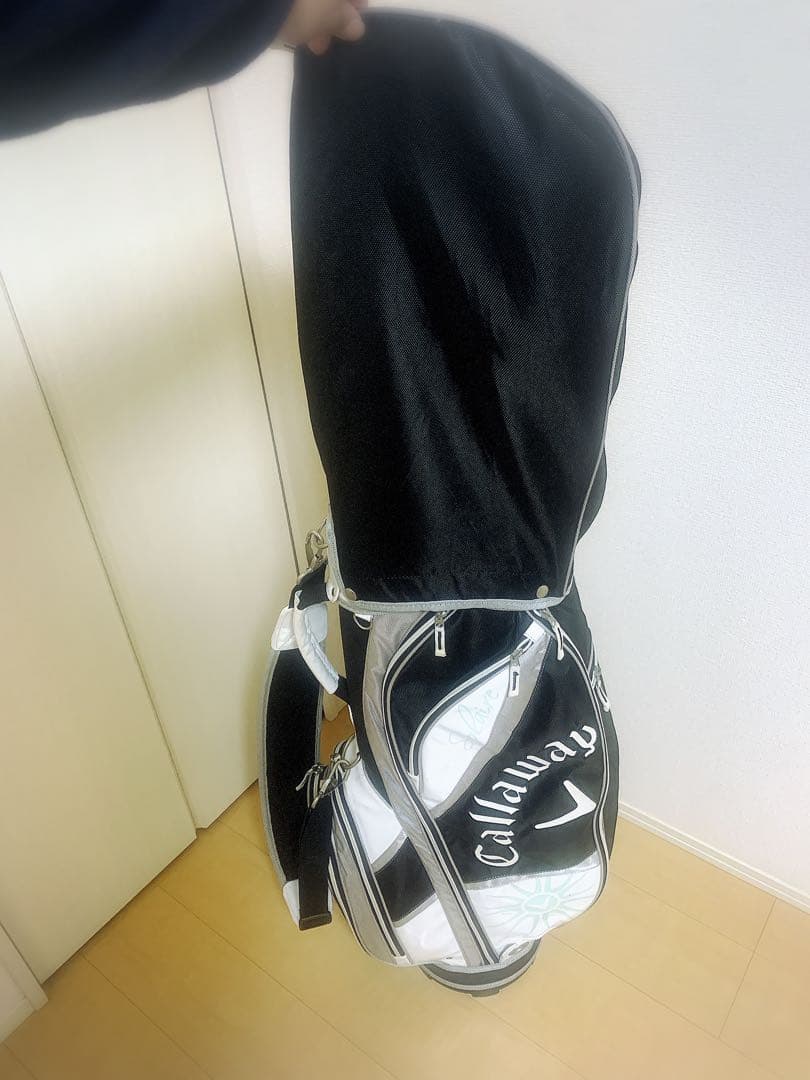 Callaway Solaire ゴルフバッグ ホワイト/ブラック