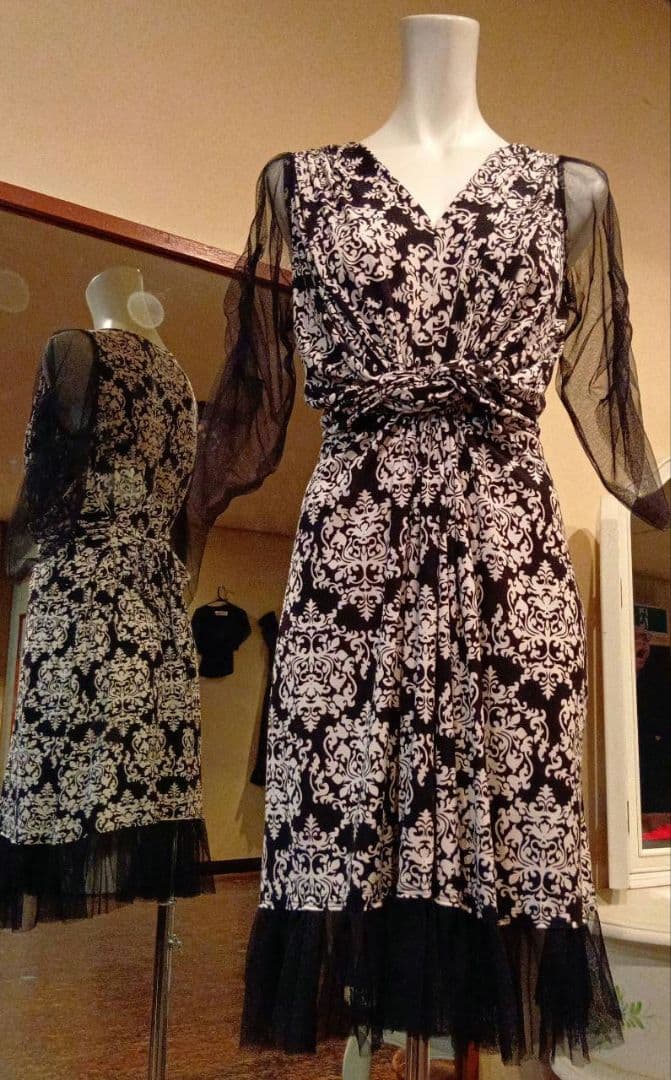 社交ダンス　衣装　ドレス　ワンピース　美品　ラテンドレス　パーティー