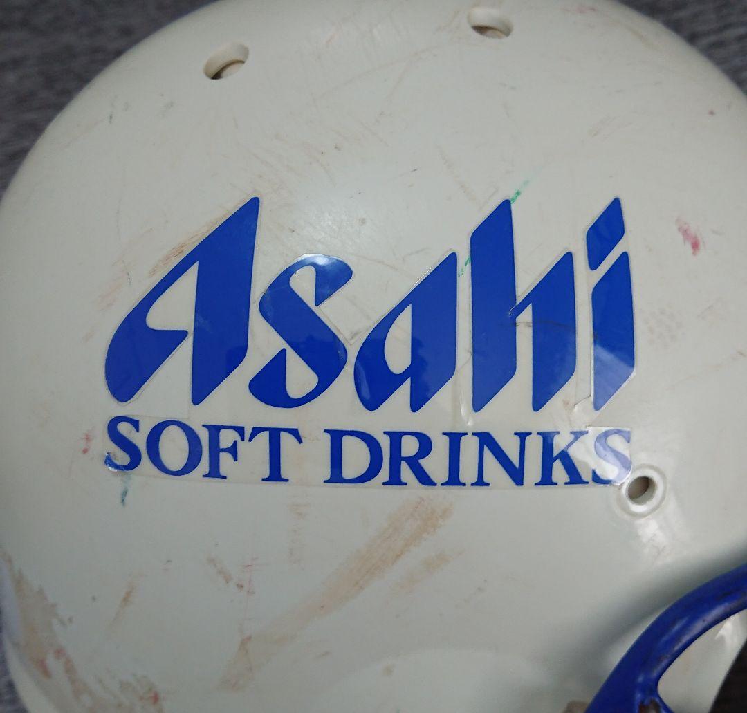 Xリーグ アサヒ飲料 チャレンジャーズ アメリカンフットボールヘルメット【M】