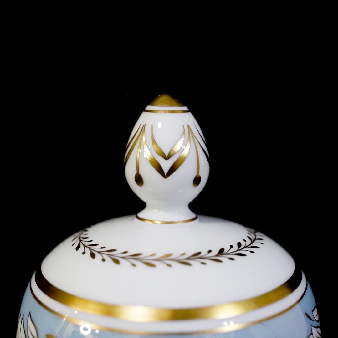 【希少】ティファニー プライベートストック ル・タレック 飾壺 金彩 ５０ｃｍ