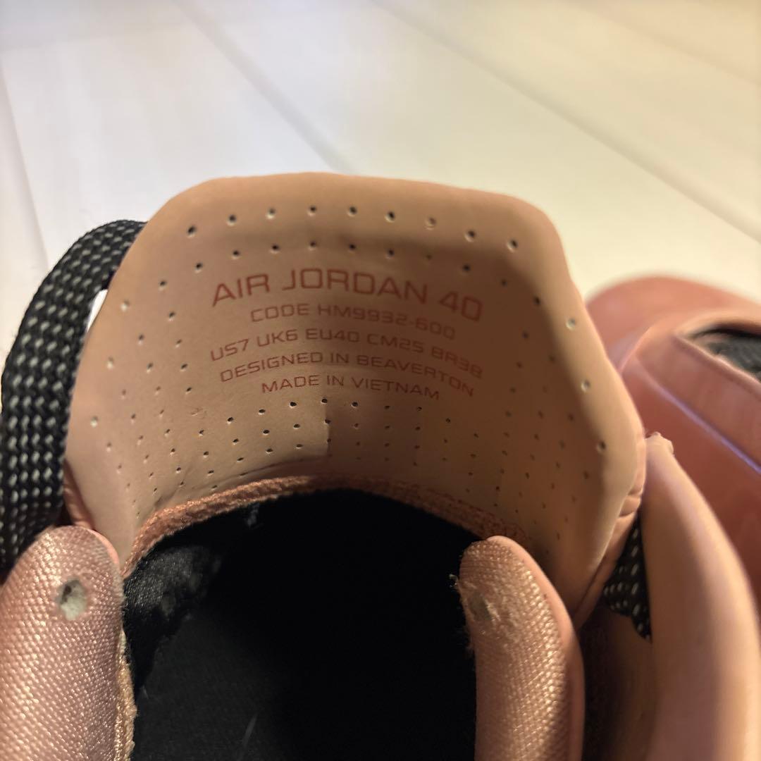 【箱無し】Air Jordan 40 PF “Dusty Rose” 25cm