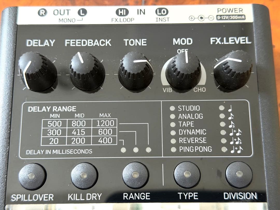 TC Electronic Nova Repeaterディレイ　「未使用に近い」