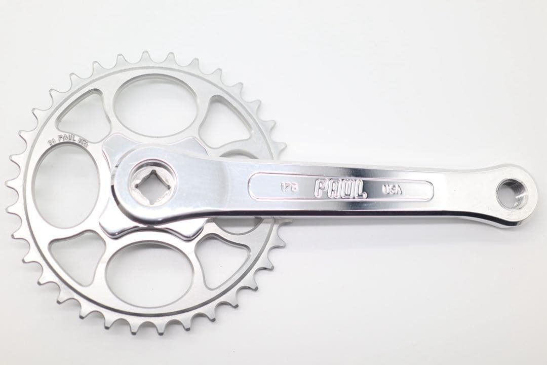 ★ PAUL ポール 100% クランク 175mm ブルーラグ サーリー