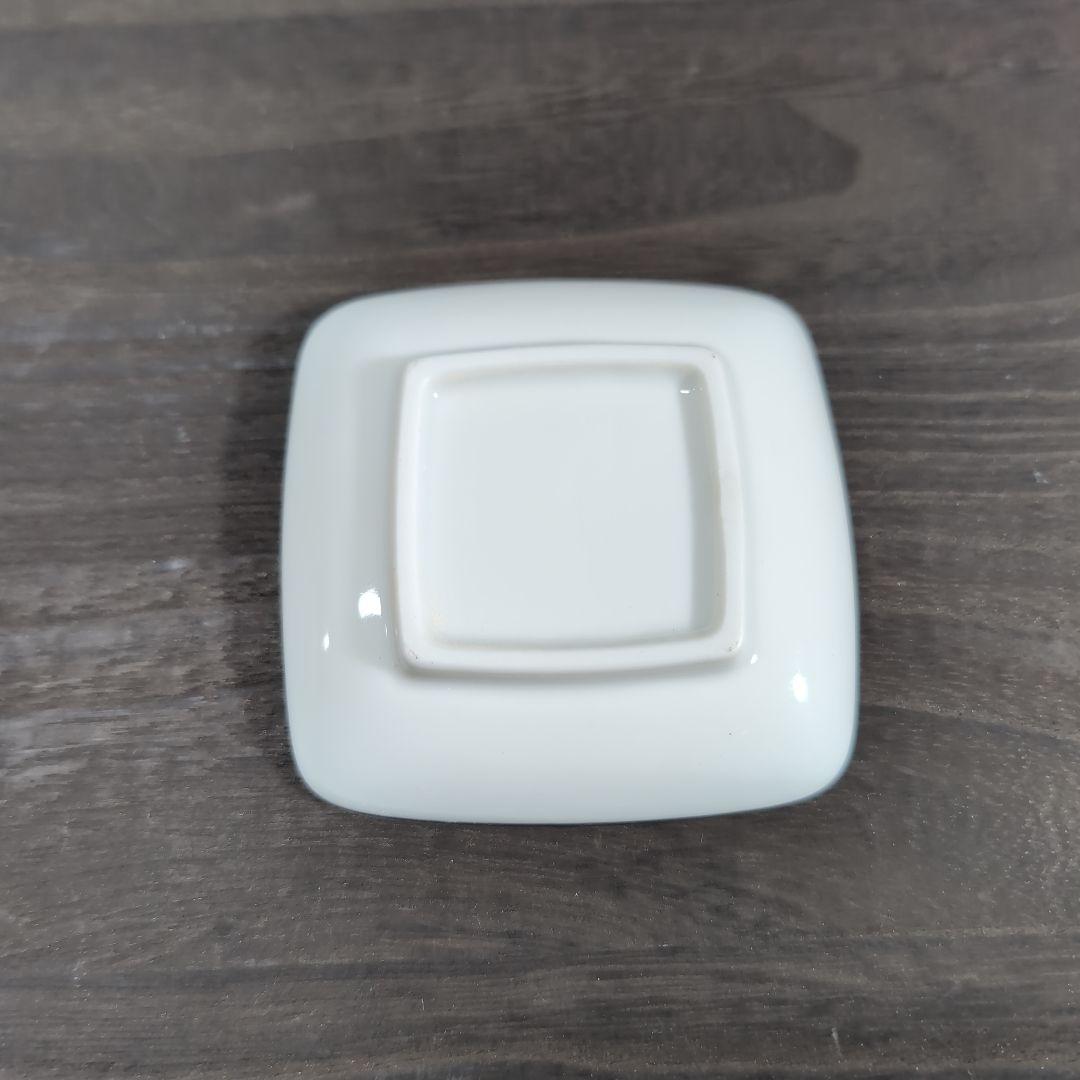 注文商品　美濃焼/(業者向)白磁角小皿/豆皿100枚 No.3/ポ―セラ―ツ可能