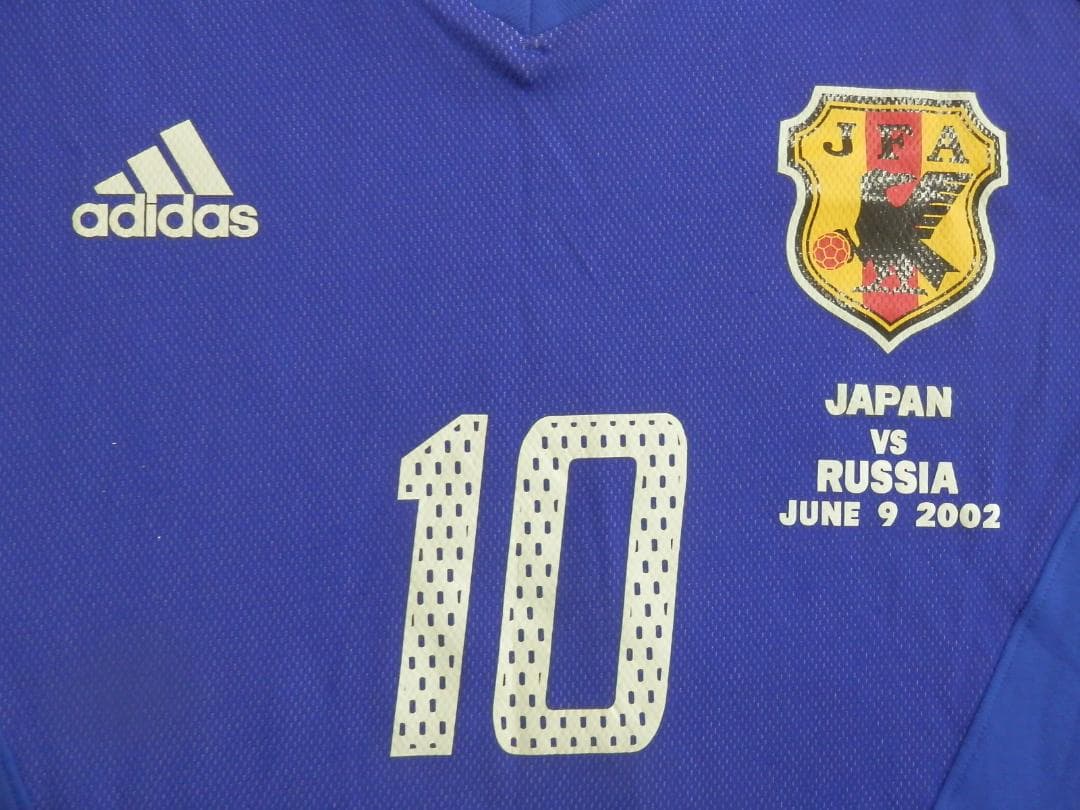 【NEW】【中山雅史】【日韓W杯着用】【大きなサイズ】日本代表(2002)
