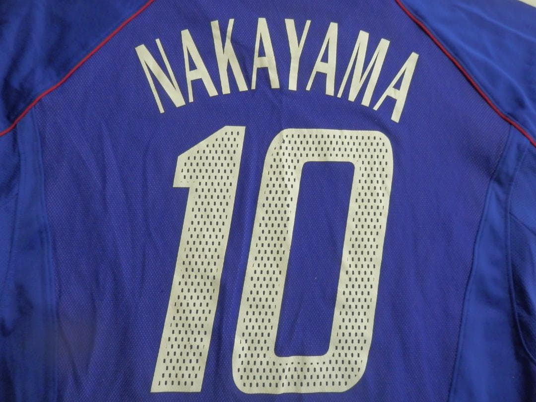 【NEW】【中山雅史】【日韓W杯着用】【大きなサイズ】日本代表(2002)