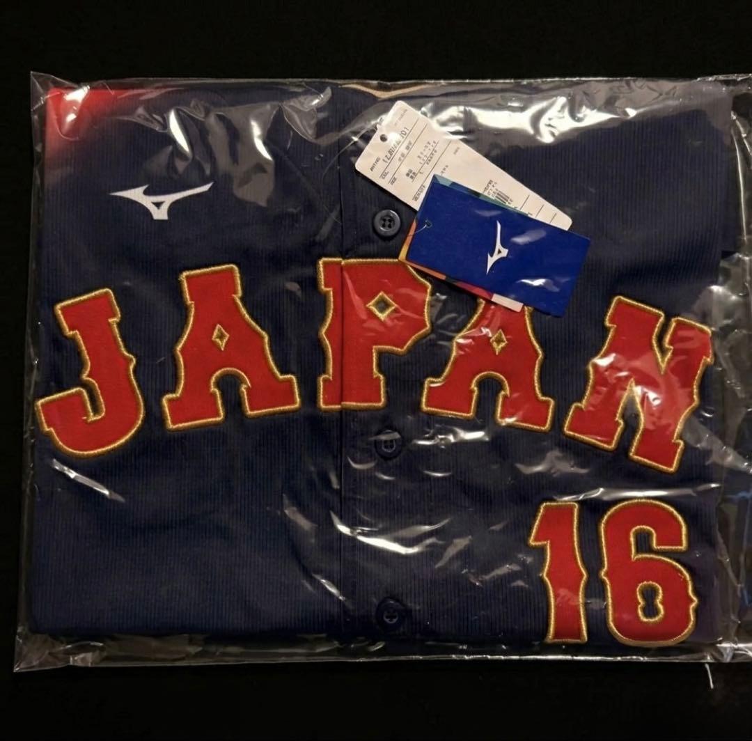 WBC 侍ジャパン 大谷翔平 レプリカユニフォーム ビジター Mサイズ　2026