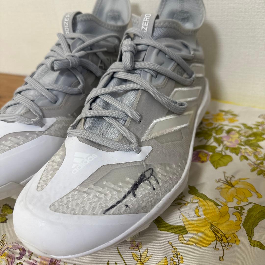 筒香嘉智　サイン　adidasスパイク　Afterburner9NWV