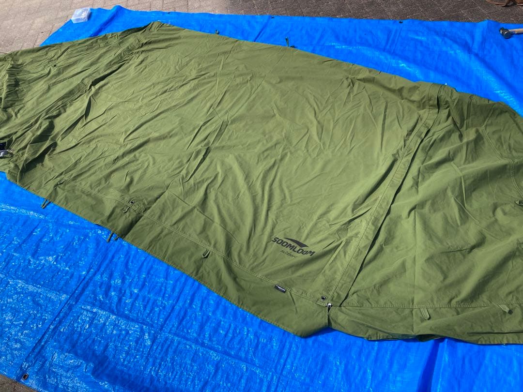 Soomloom スームルーム　パップテント　 X-large 前幕付きセット
