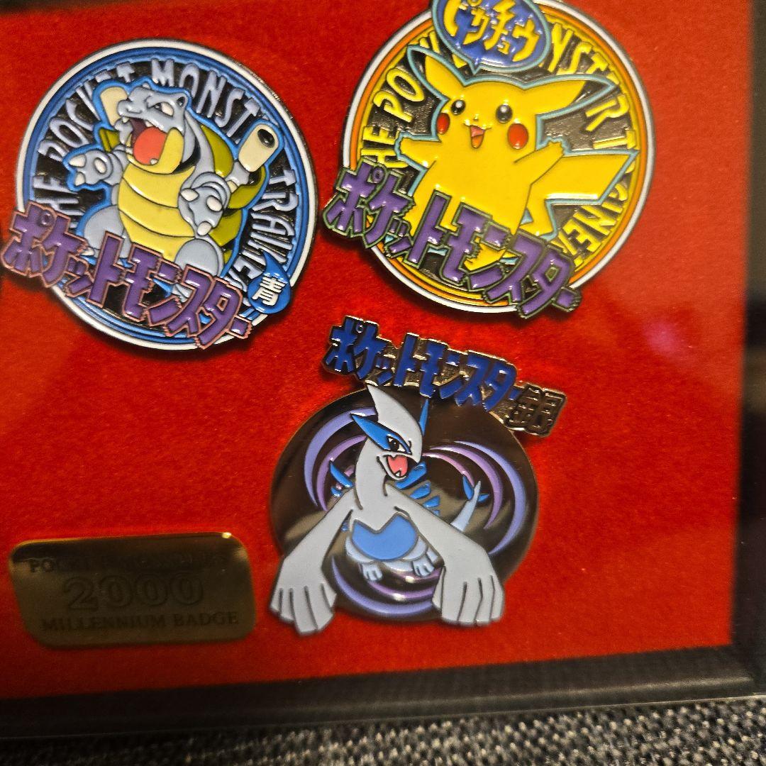 ポケットモンスター ミレニアムピンバッジセット　2000年　未使用