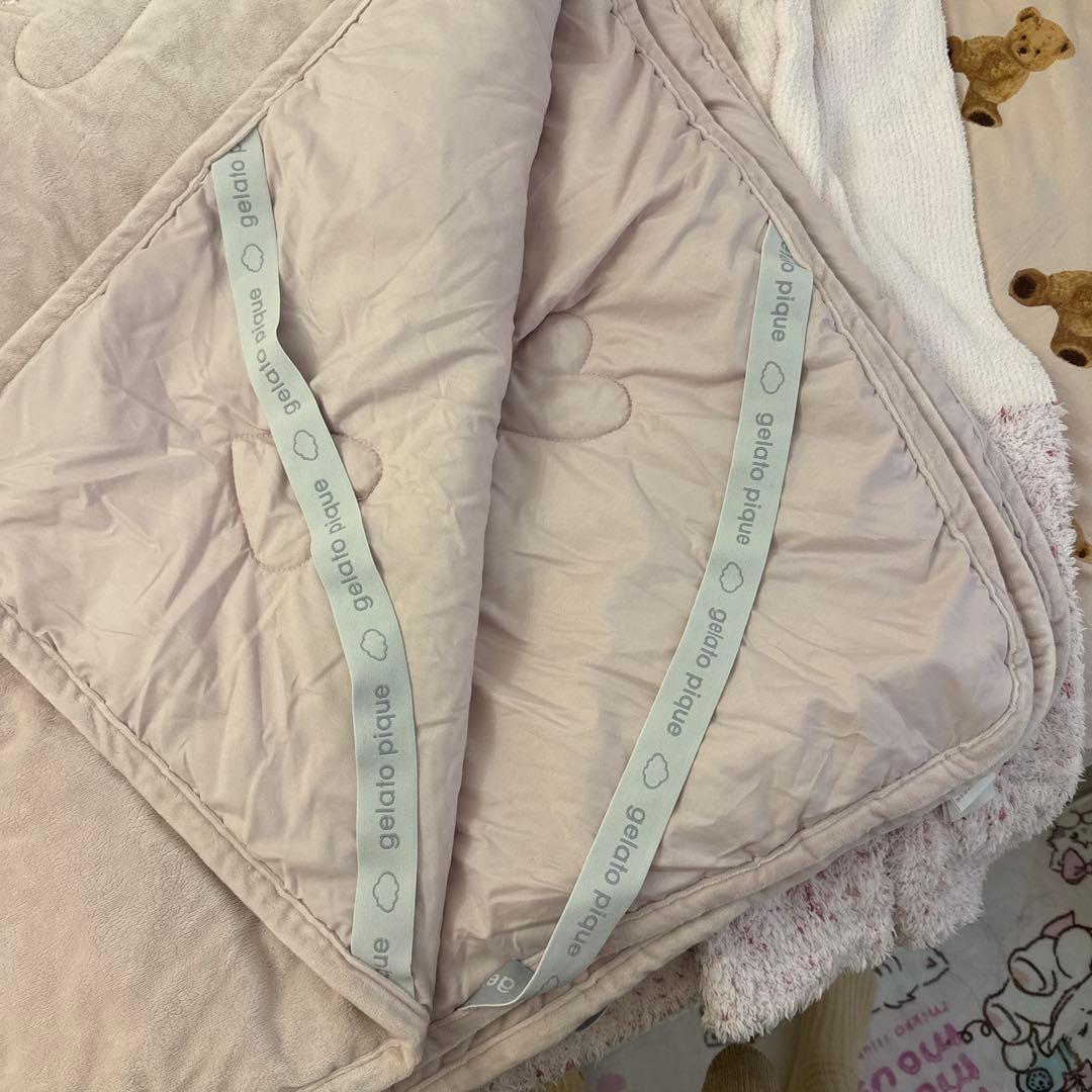 gelatopique sleep ハートキルト 敷きパッド ダブル