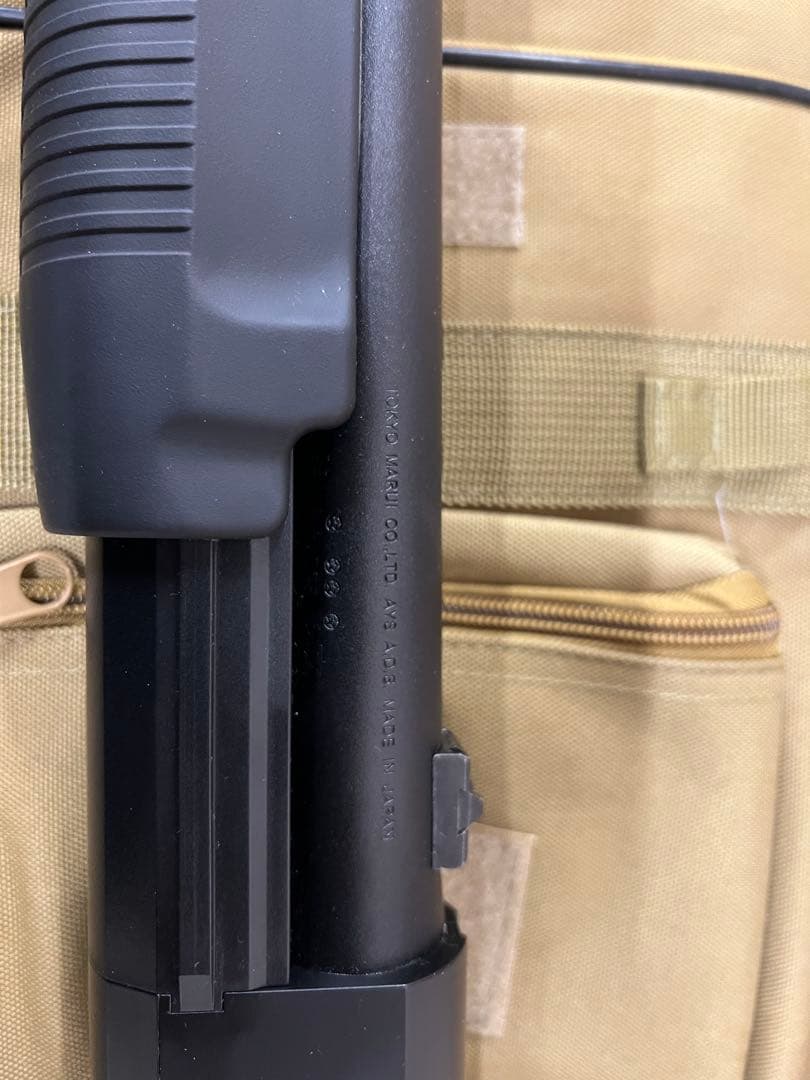 k1 東京マルイ MOD.M3 SUPER 90 エアショットガンとバッグ
