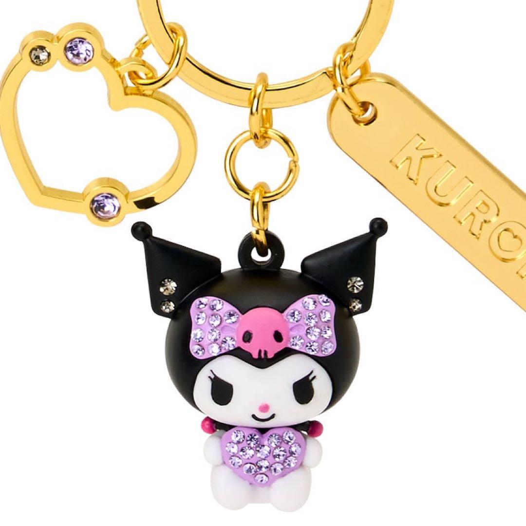サンリオ　ストーン付き立体キーホルダー　クレヨンしんちゃんサンリオキャラクターズ