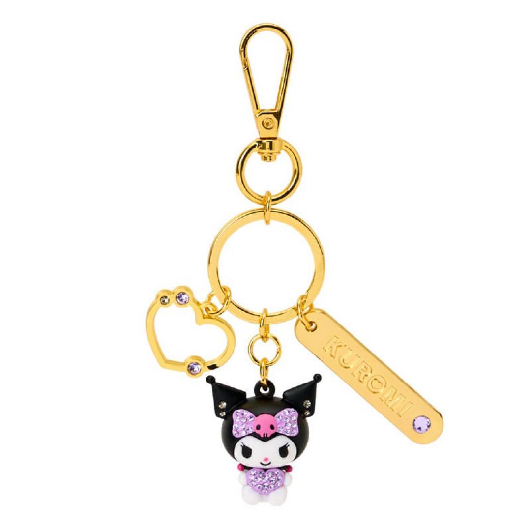 サンリオ　ストーン付き立体キーホルダー　クレヨンしんちゃんサンリオキャラクターズ