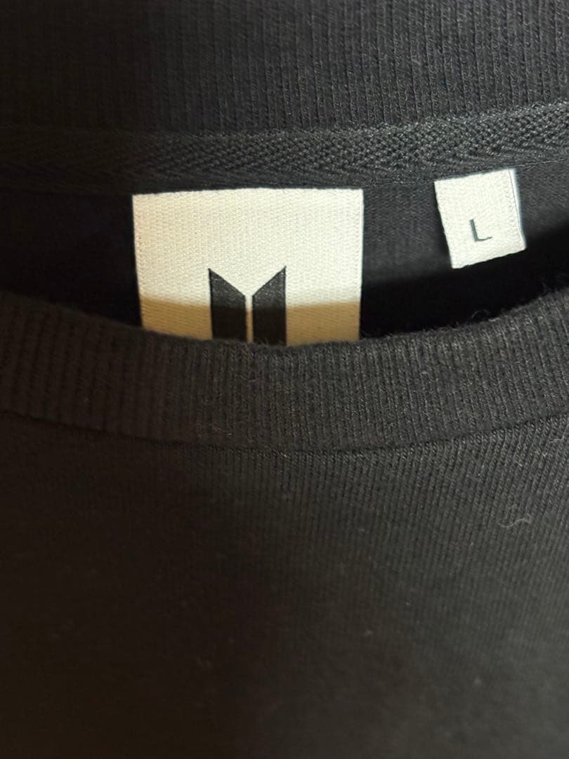 新品試着のみ　 jhope ホソク　 team BTS Tシャツ　 Lサイズ