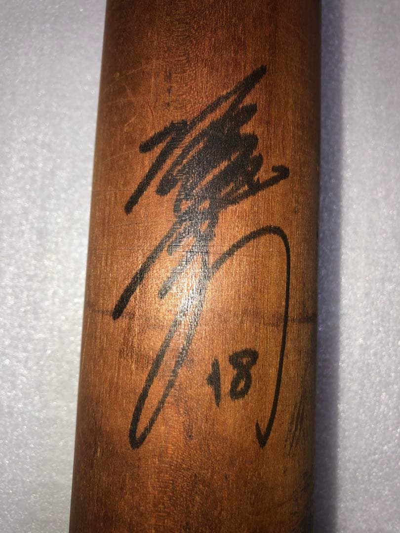 長嶋茂雄　王貞治　複数選手　直筆サイン入りバット　2本セット　当時物