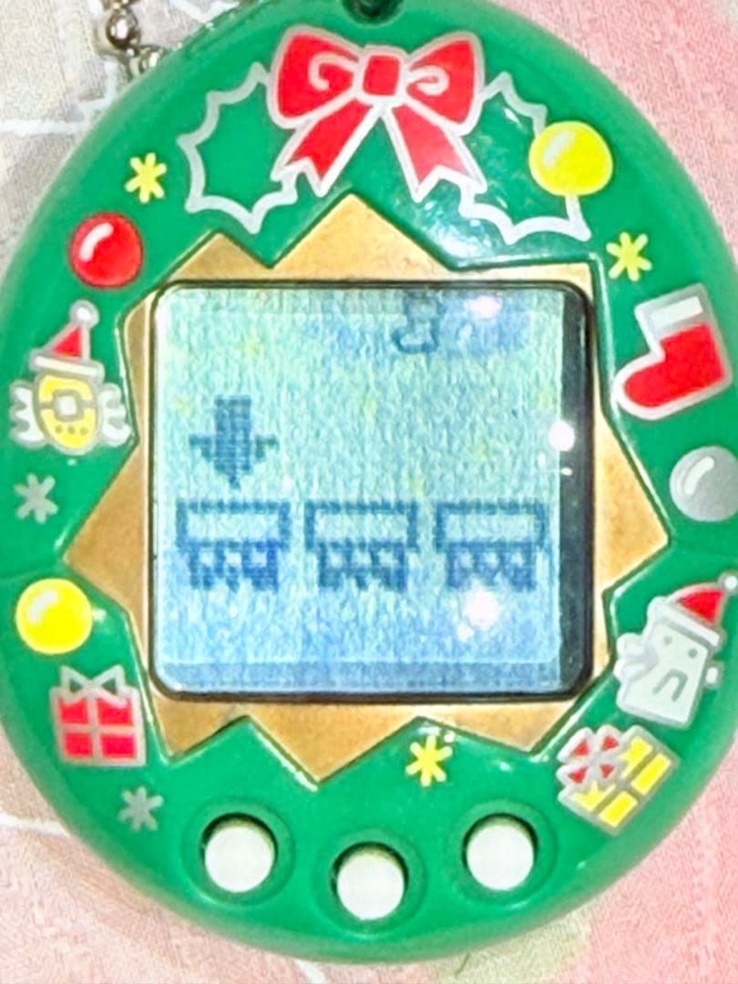 【動作確認済】サンタクロっちのたまごっち 緑