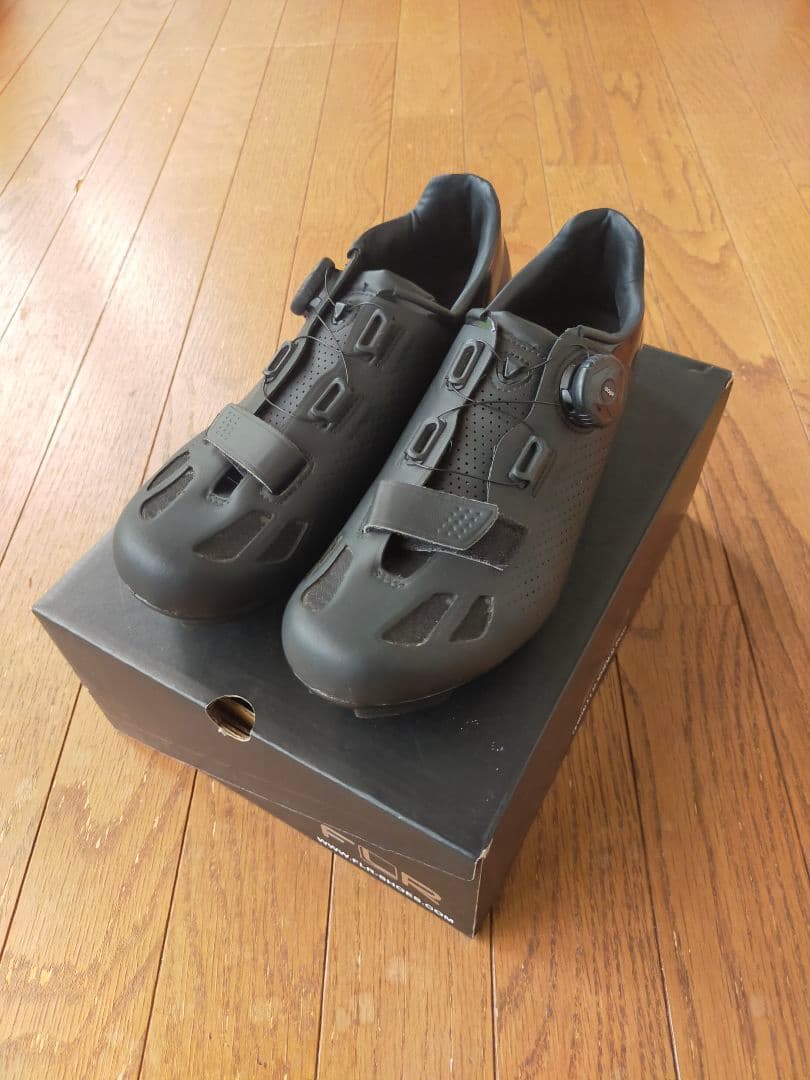 FLR F-11サイクリングシューズ ブラック size40