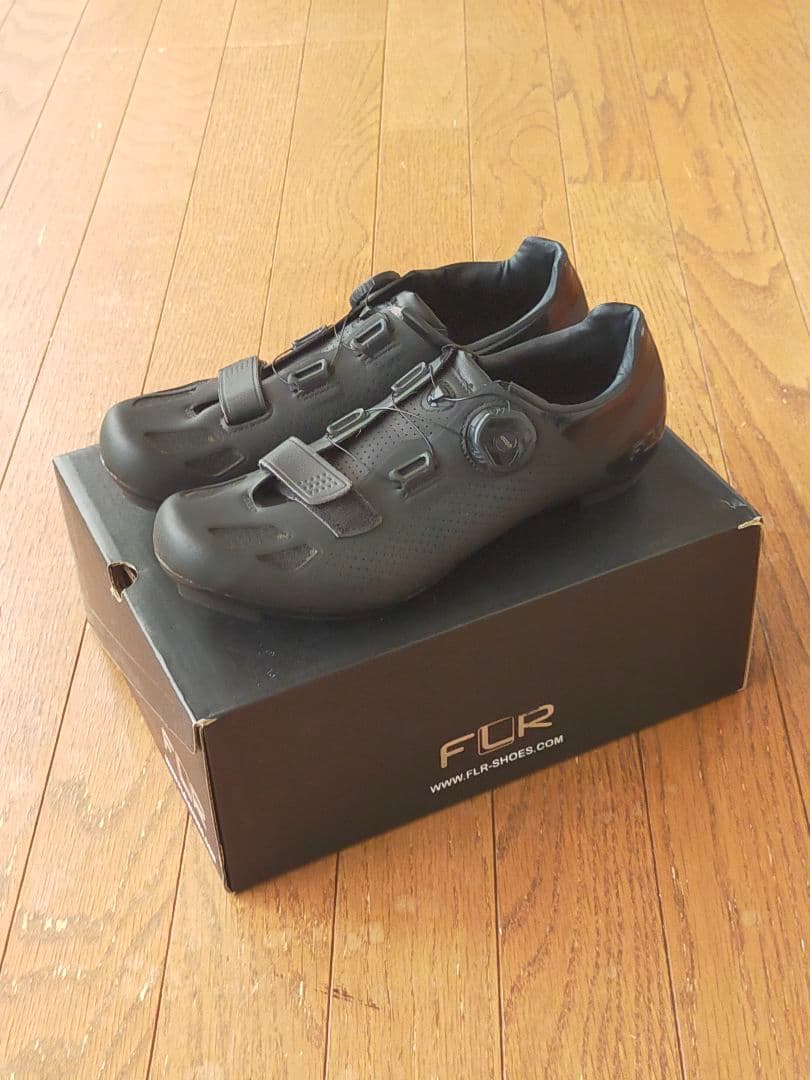 FLR F-11サイクリングシューズ ブラック size40