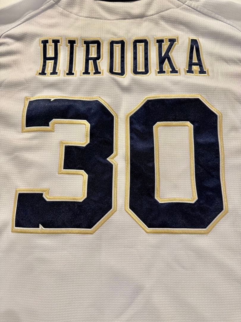 オリックスバファローズ 廣岡大志 ハイクオリティユニフォーム Lサイズ