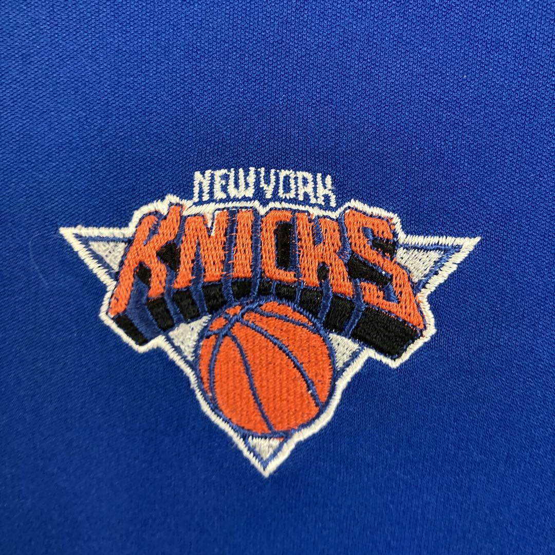 NBA ニューヨーク・ニックス 長袖シューティングシャツ 韓国製 古着 刺繍 L