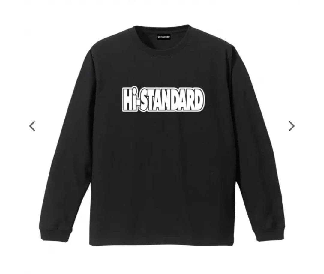 Hi-STANDARD　FAT L/S T-shirt（BLACK）