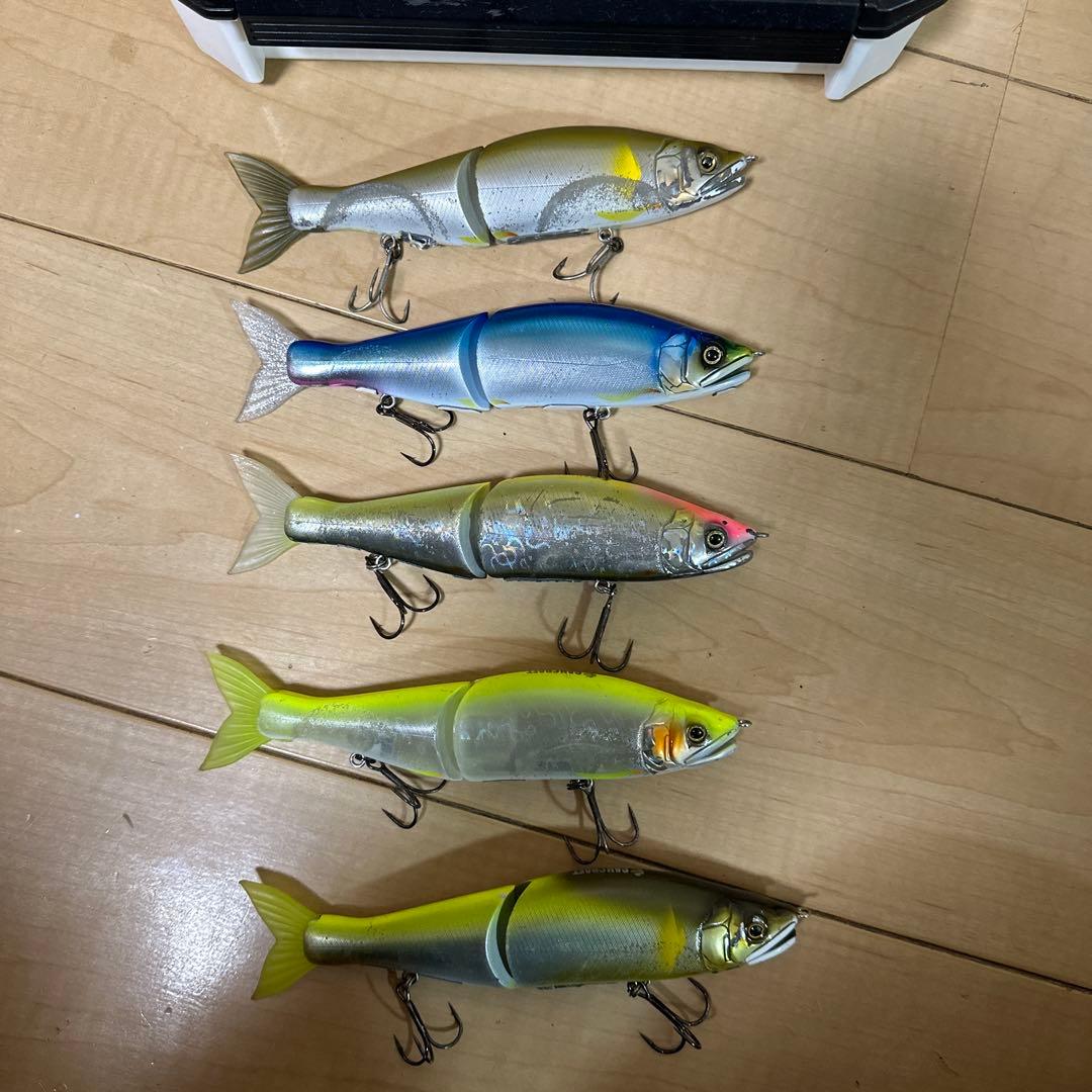 ガンクラフト　ジョインテッドクロー178　5個セット　収納BOX付き