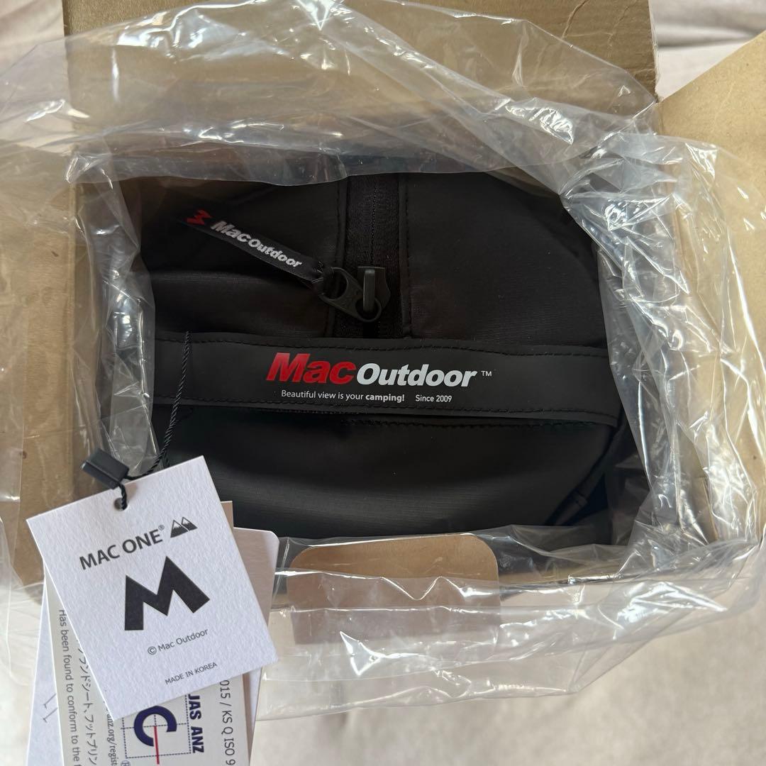 黒S新品 Mac Outdoor Mac One ヘキサ タープ ブラック