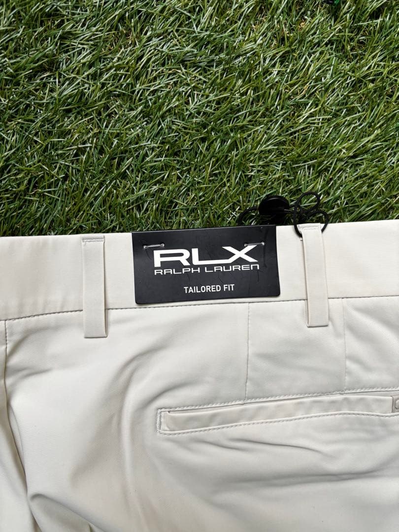 新品・未使用 ralph lauren RLX ゴルフ パンツ グレーベージュ