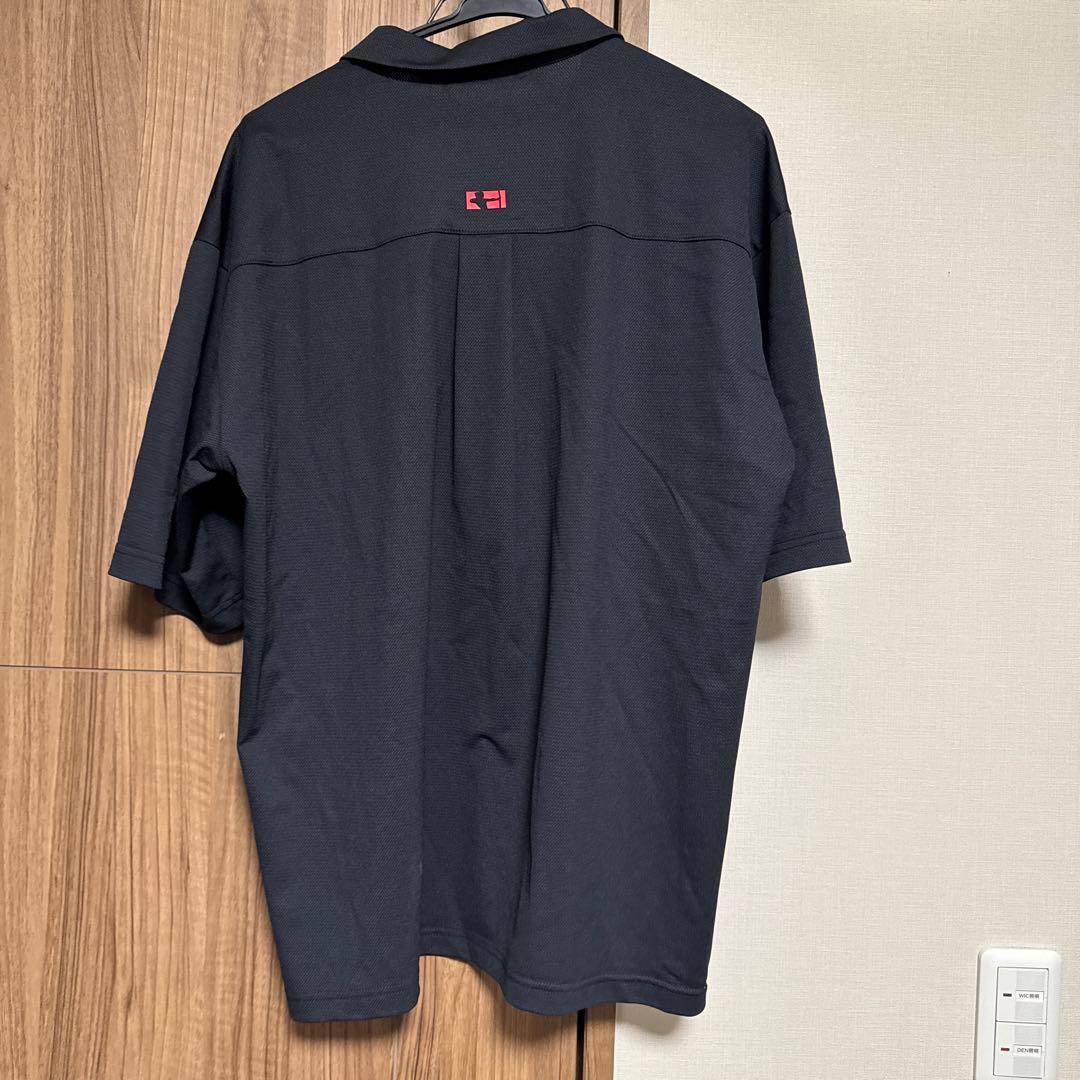 FIDRA ポロシャツ ブラック　XL