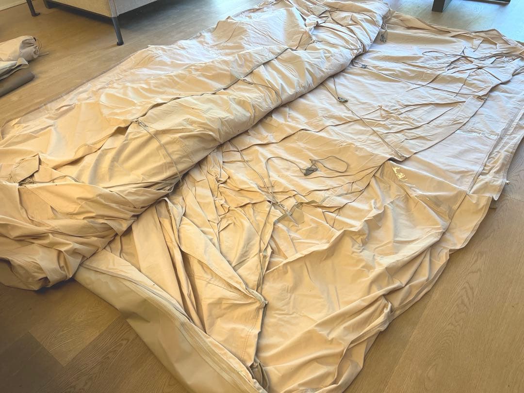 ノルディスク テント ウトガルド13.2/ジップインフロアセット 使用4回美品