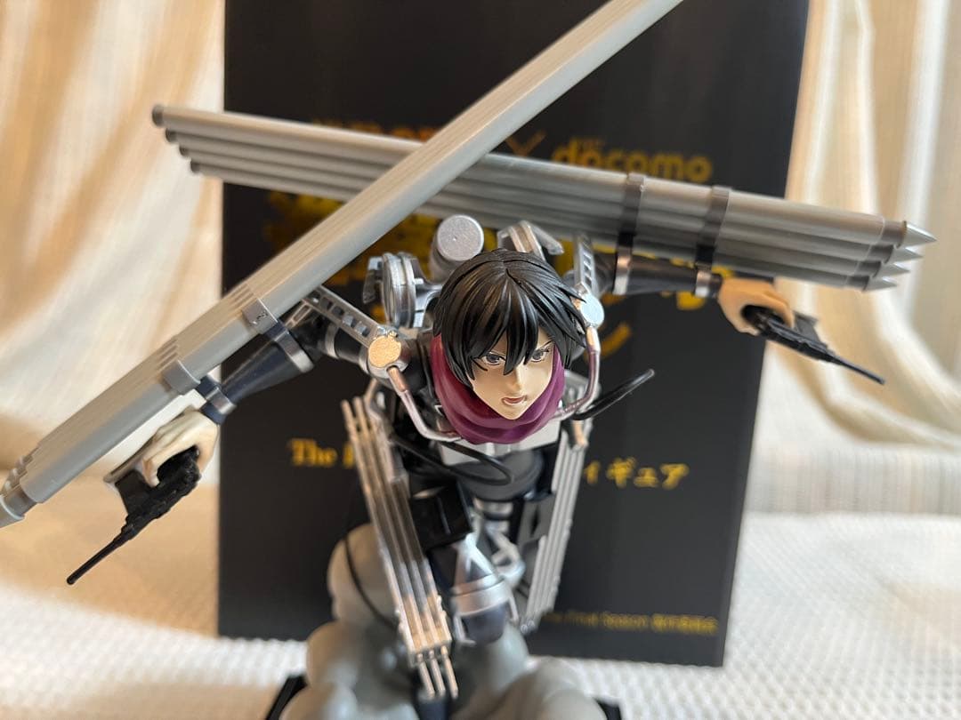 進撃の巨人× NTT docomo 500体限定フィギュア ミカサ・アッカーマン