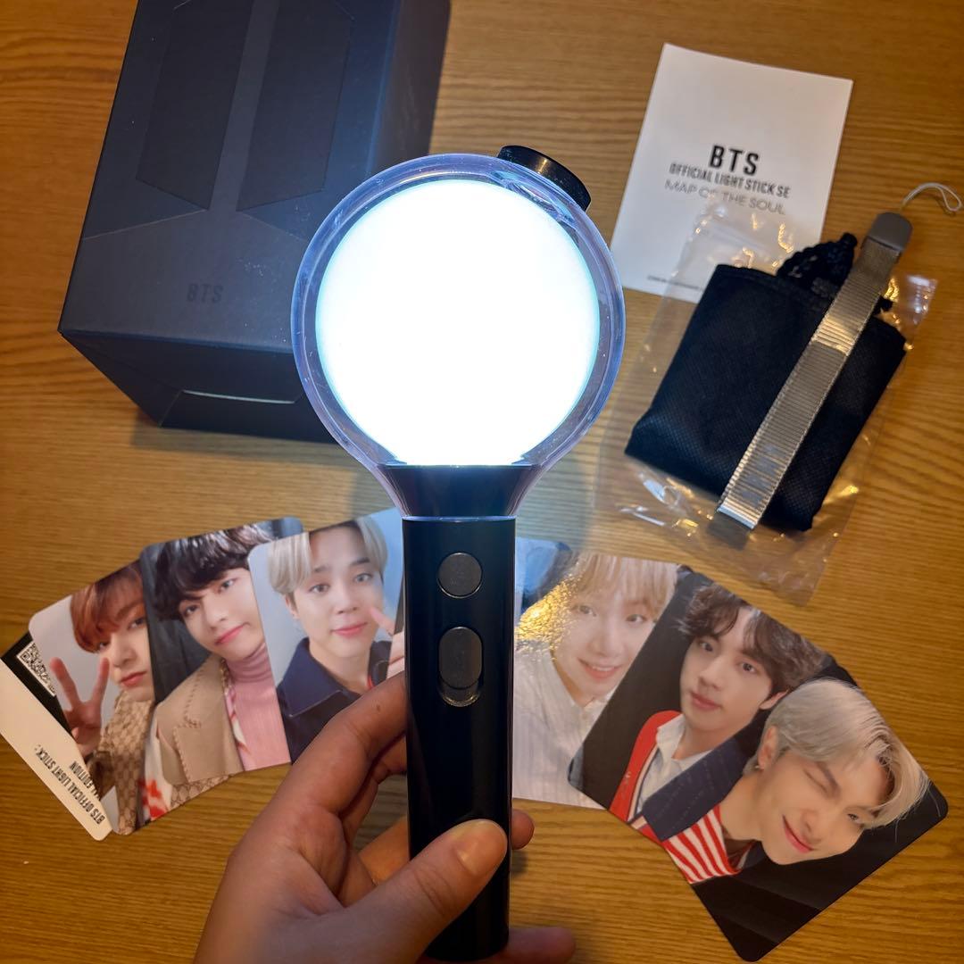 BTS ペンライト　アミボムSE トレカ付き