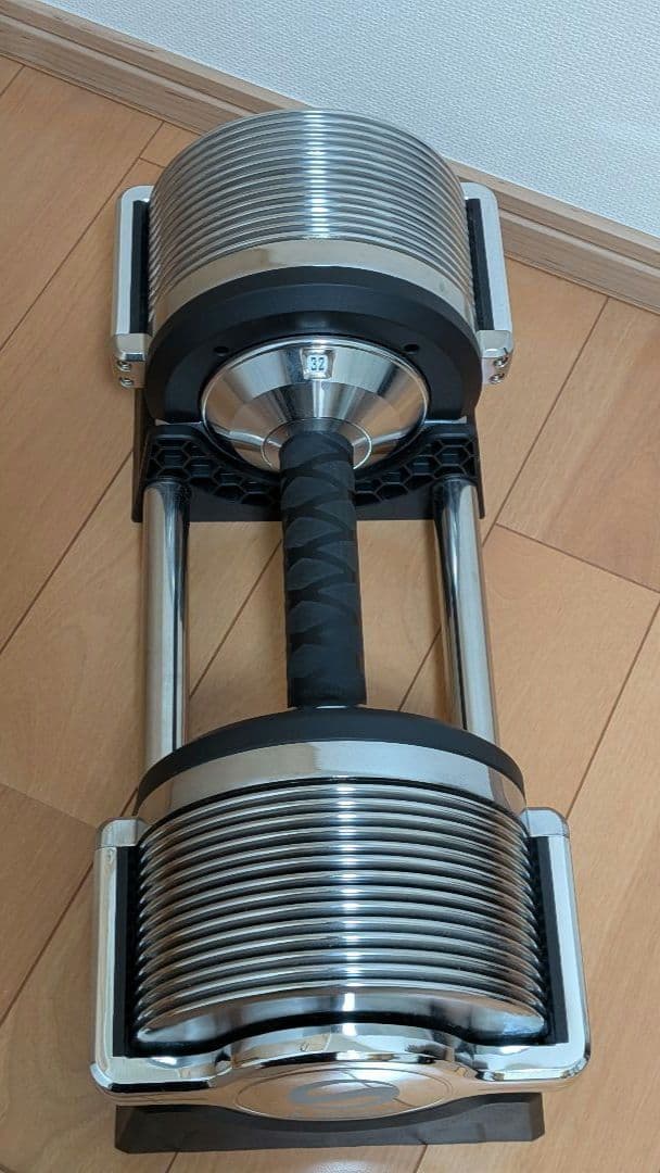 セット販売 ① ライシン メタルダンベル 32kg 1kg刻み アジャスタブル