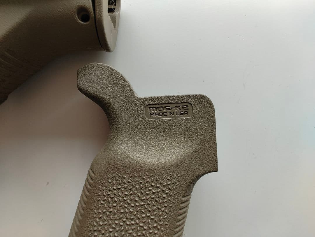 【実物パーツ】Magpul　CTRストック　K2グリップ【セット販売のみ】