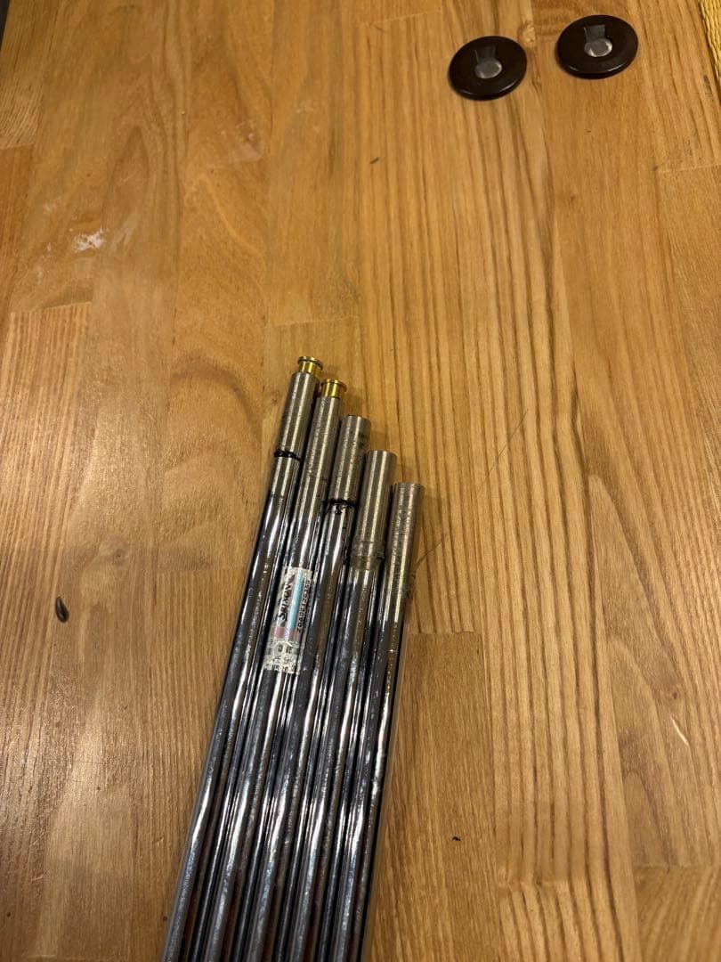 モーダスTOUR120 Sフレックス シャフト 5本セット