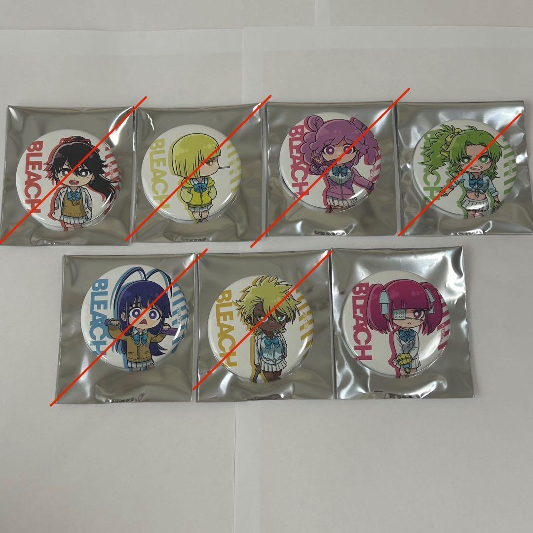 BLEACH THE LOCUS OF BRAVEⅡ セット 缶バッジ アクスタ